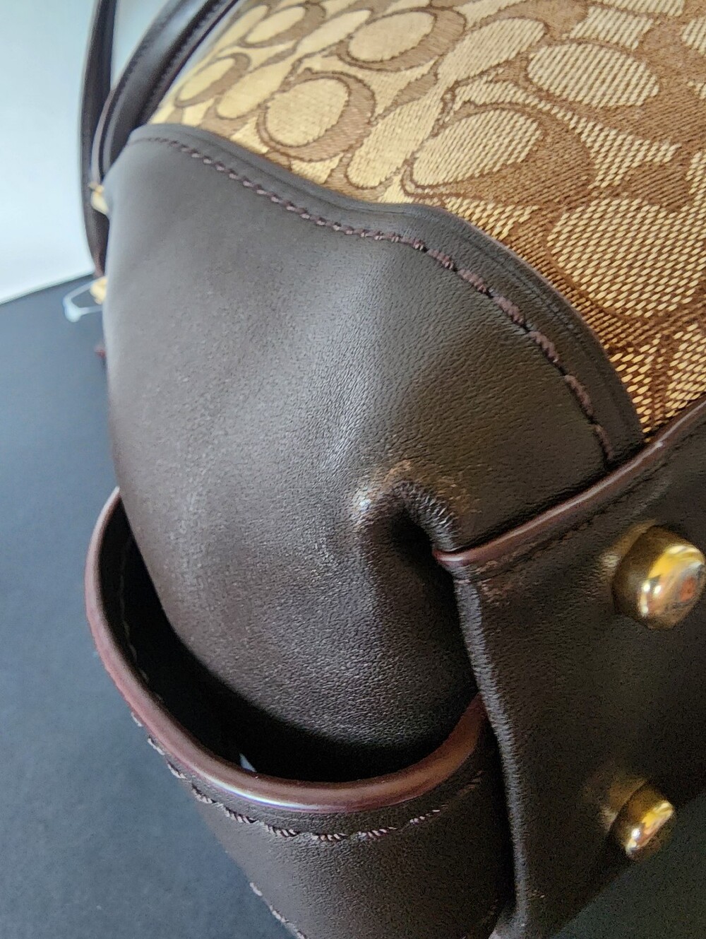 Coach Edie 31 & Matching Wallet, EUC, 2018/2019, $523 Mixed Retail - Picture 7 of 16